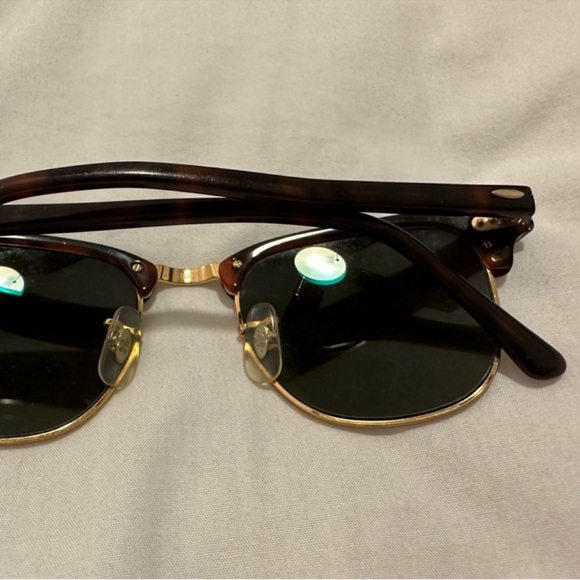 Ray-Ban Clubmaster Flash Sunglasses in Multi with Blue mirrored tinted lenses - Picture 13 of 15